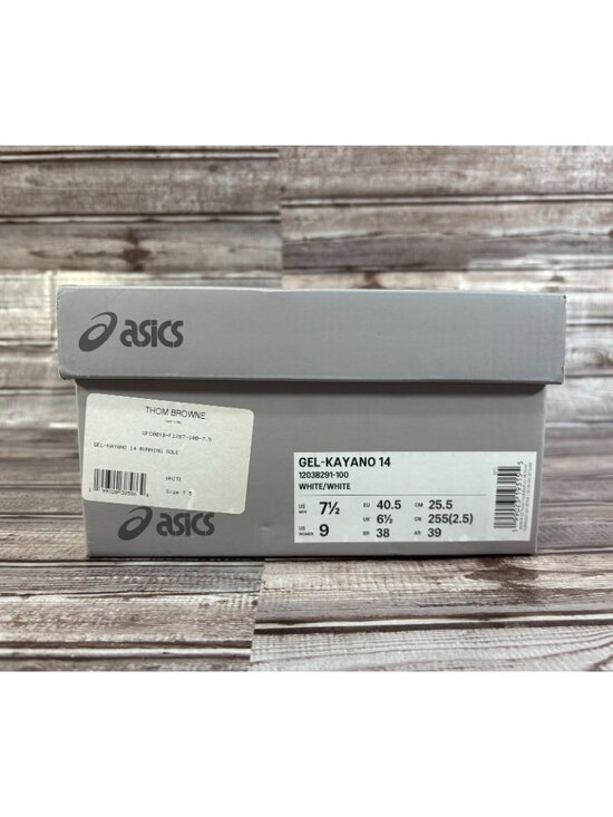 Thom Browne New York x Asics Gel Kayano 14 Sz 7.5 Men 9 Women White NEW In Box main image 15